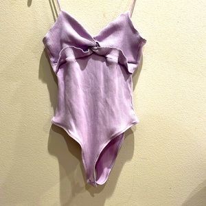 shein body suit. never worn. size large. stretch material. super soft.